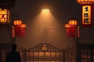 《海边最后一盏灯》封面：礁石灯塔与翻涌夜浪