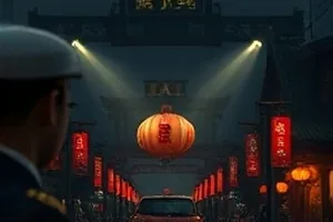 《纸上黄昏》封面：稿纸上的手写批注与斜射夕照